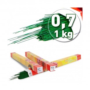 Sârmă verde 0,7 mm – rolă 1 kg pentru aranjamente florale